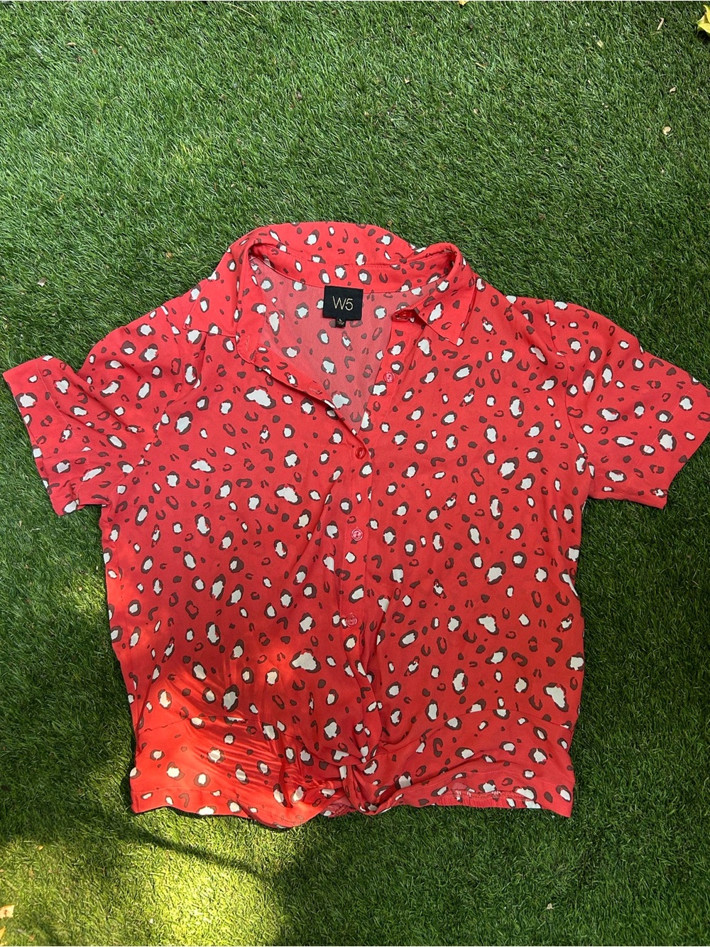 Animal print shirt